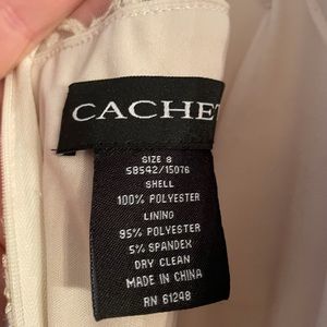 Chalet champagne colored gown size 8